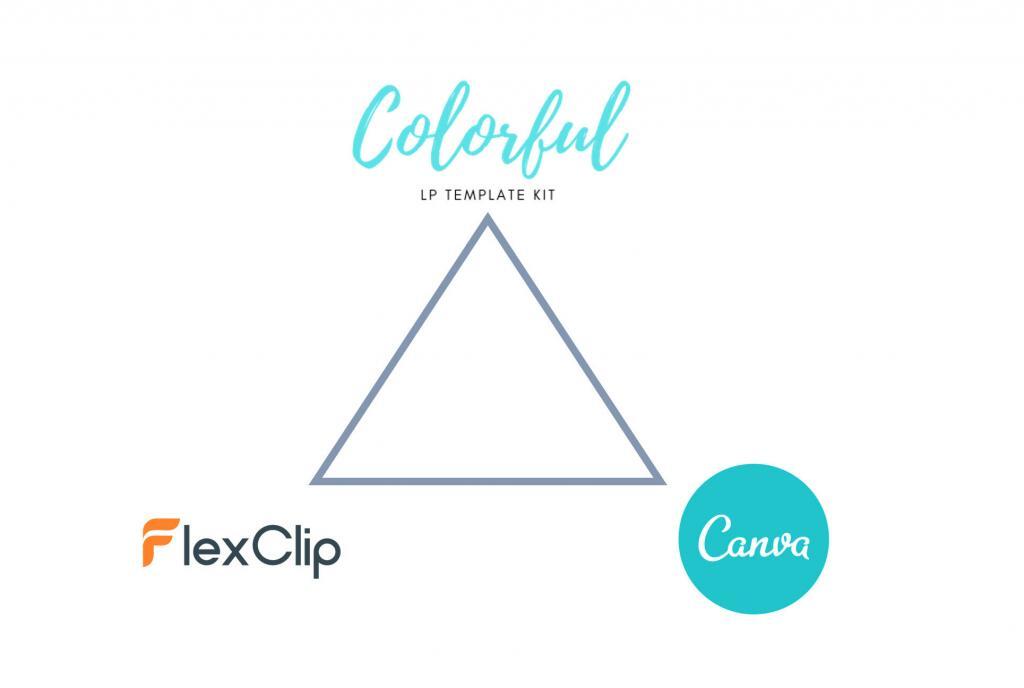 COLORFUL・FlexClip・Canva